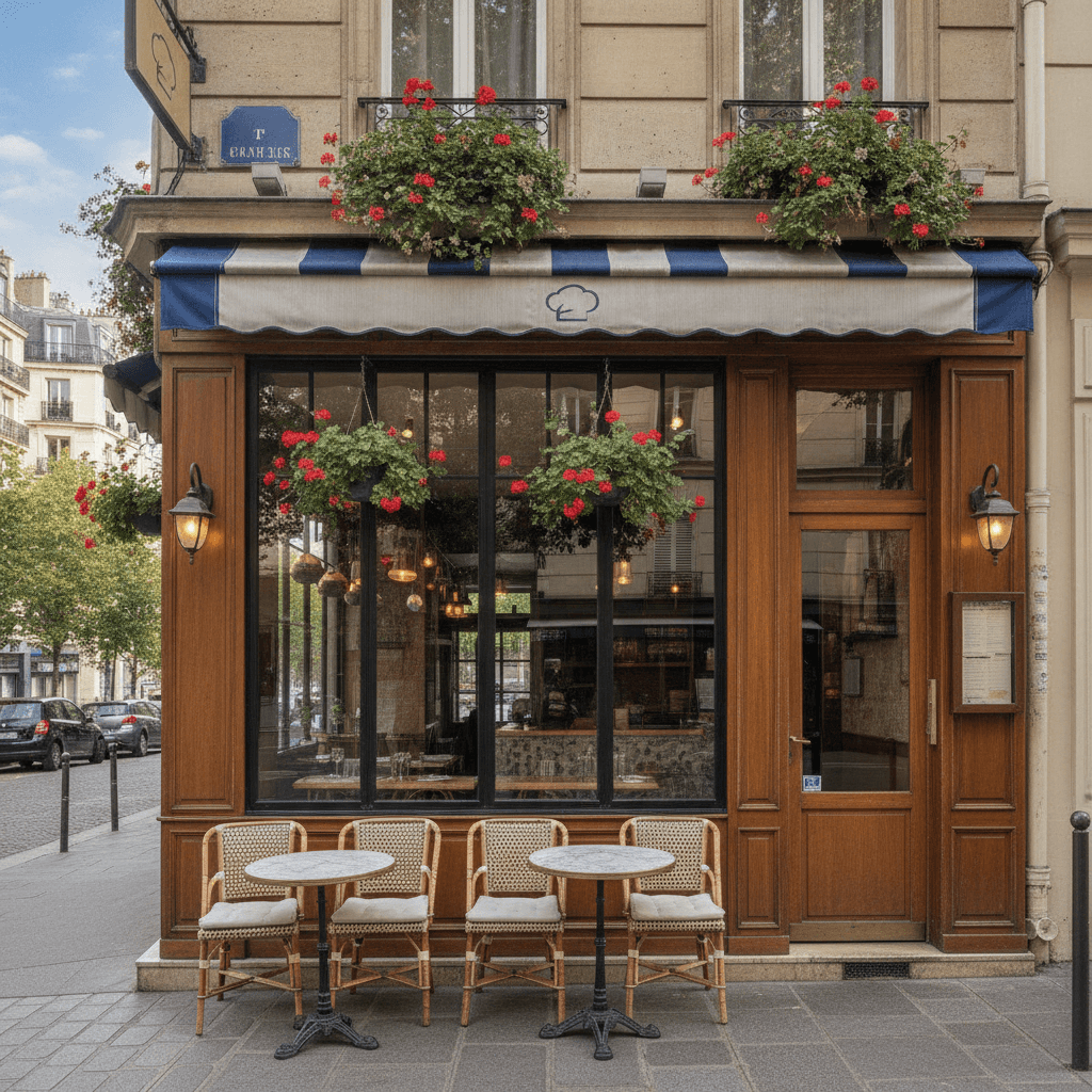 Restaurant 22 couverts à Paris : extraction - cuisine équipée