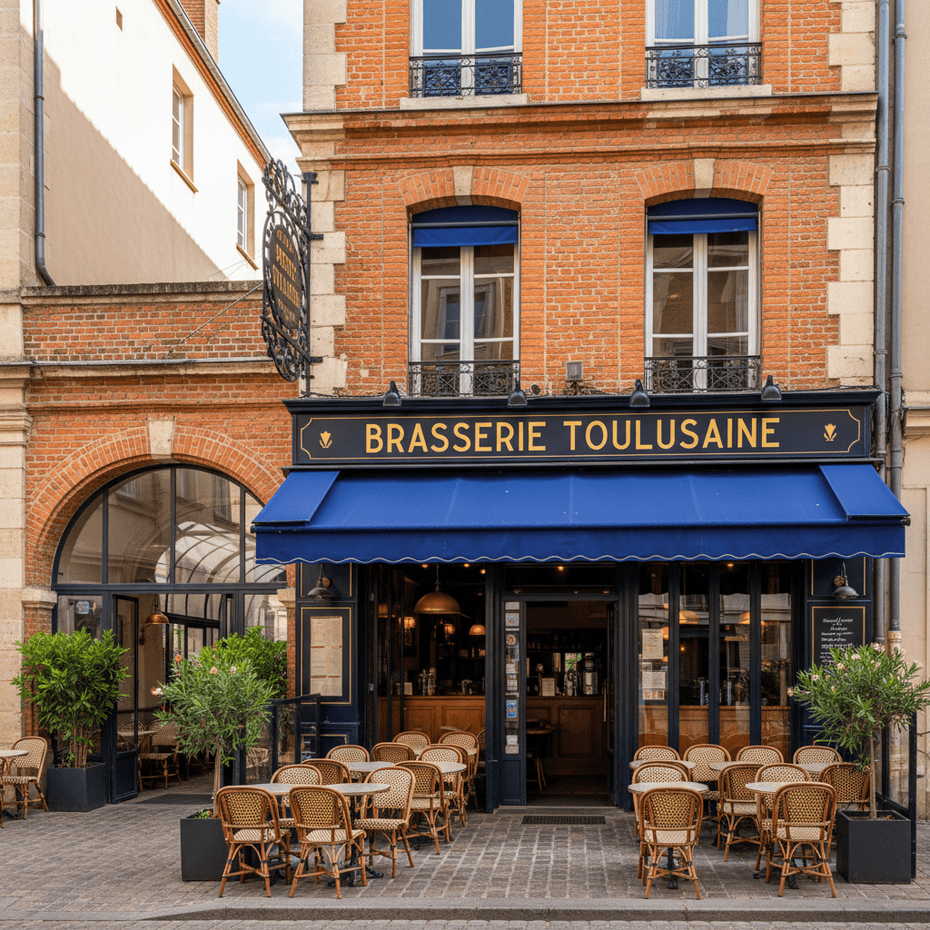 Bar-brasserie 100m² à Toulouse : terrasse - licence IV