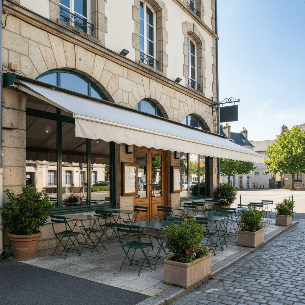 Bar-brasserie à Nantes : terrasse - licence IV