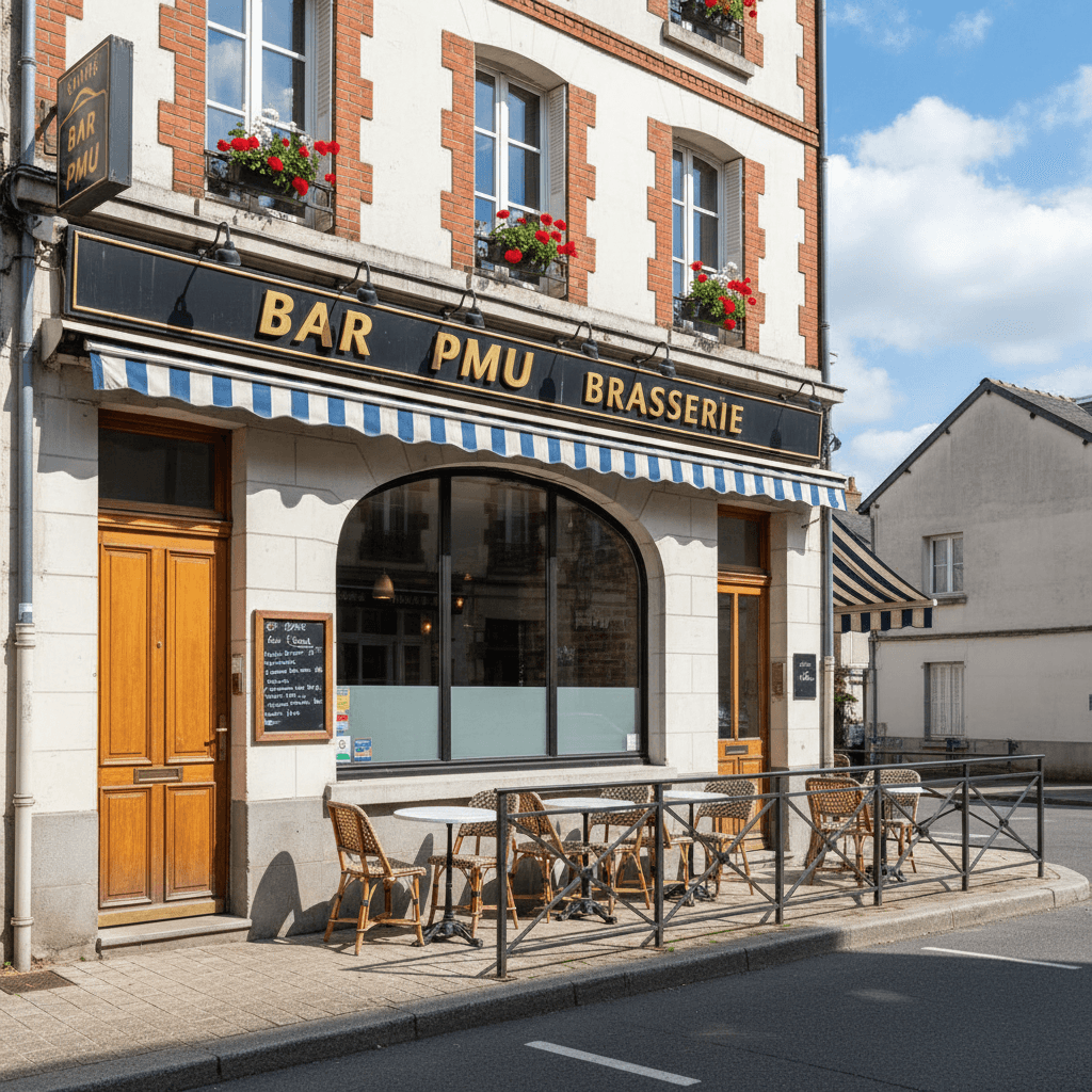 Bar-brasserie à Nantes : terrasse - licence IV