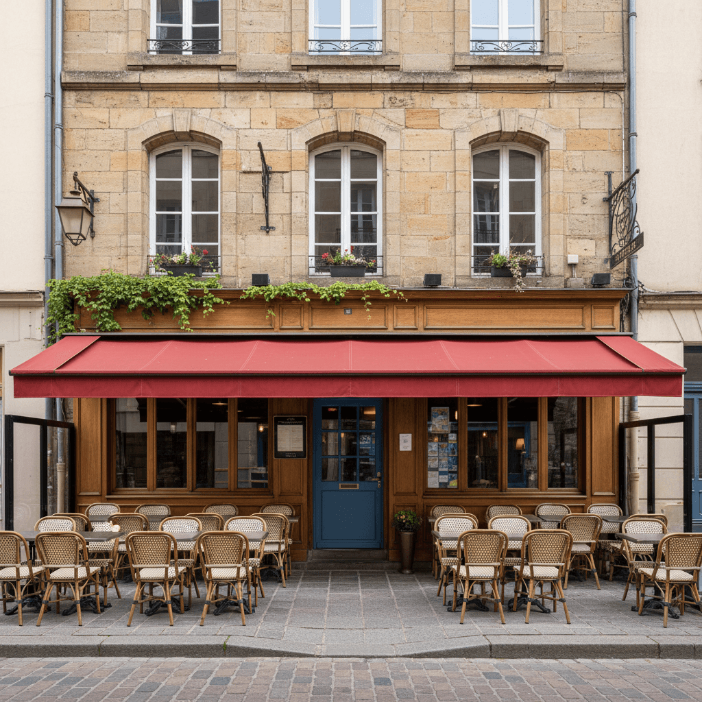 Bar-brasserie 75m² à Clermont-Ferrand : terrasse - licence IV