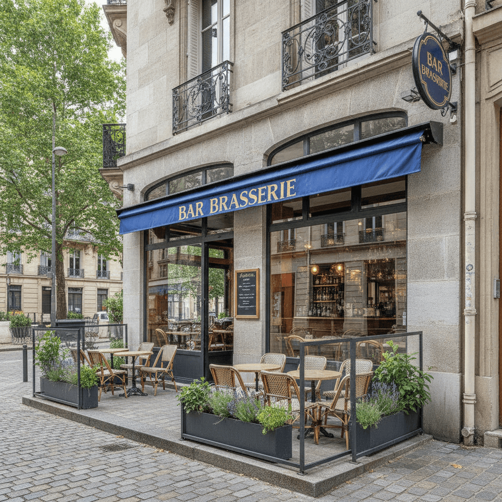 Bar-brasserie 38m² à Lyon : licence IV