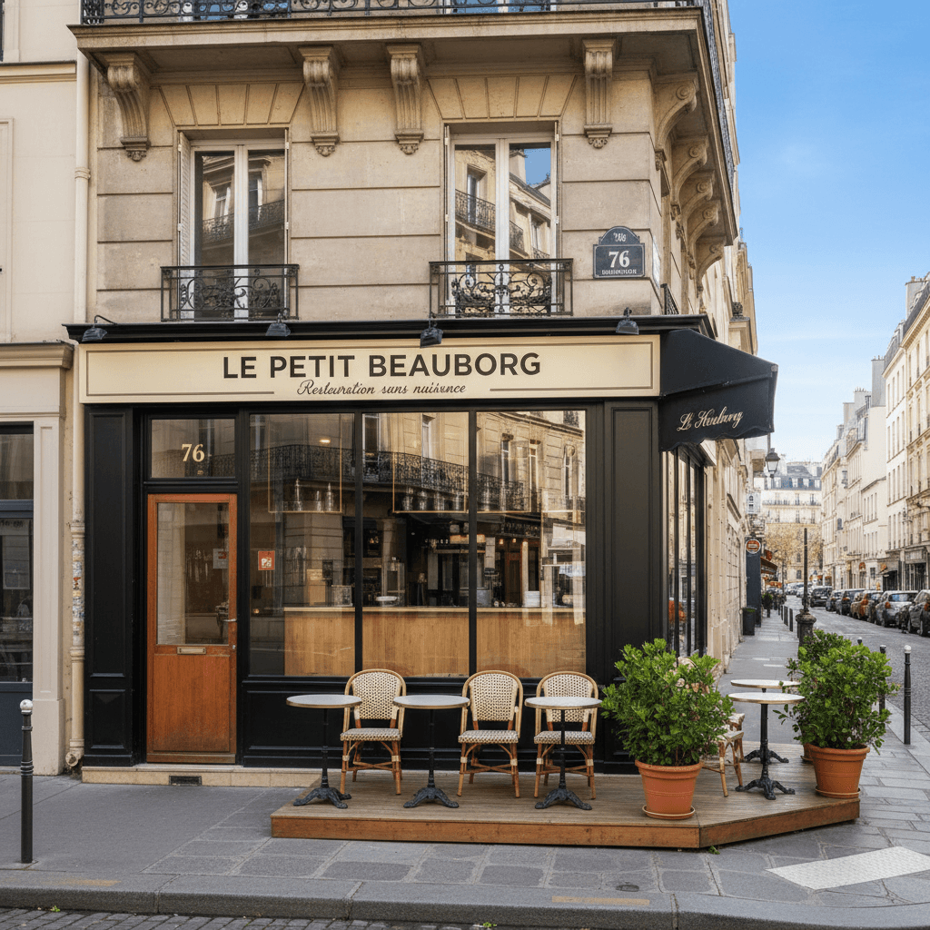 Local Commercial Restauration à Beaubourg - 76 m²