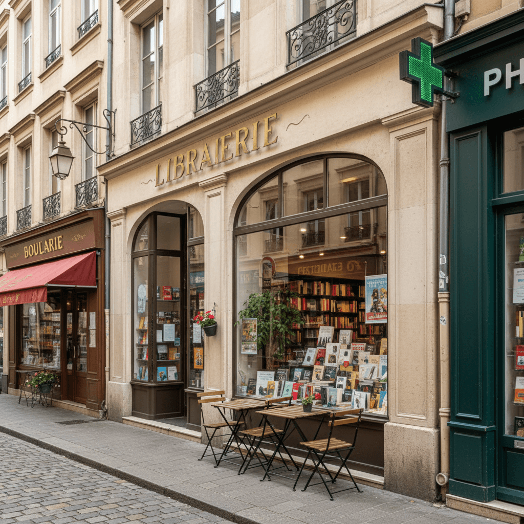 Librairie à vendre dans un quartier animé de Lyon