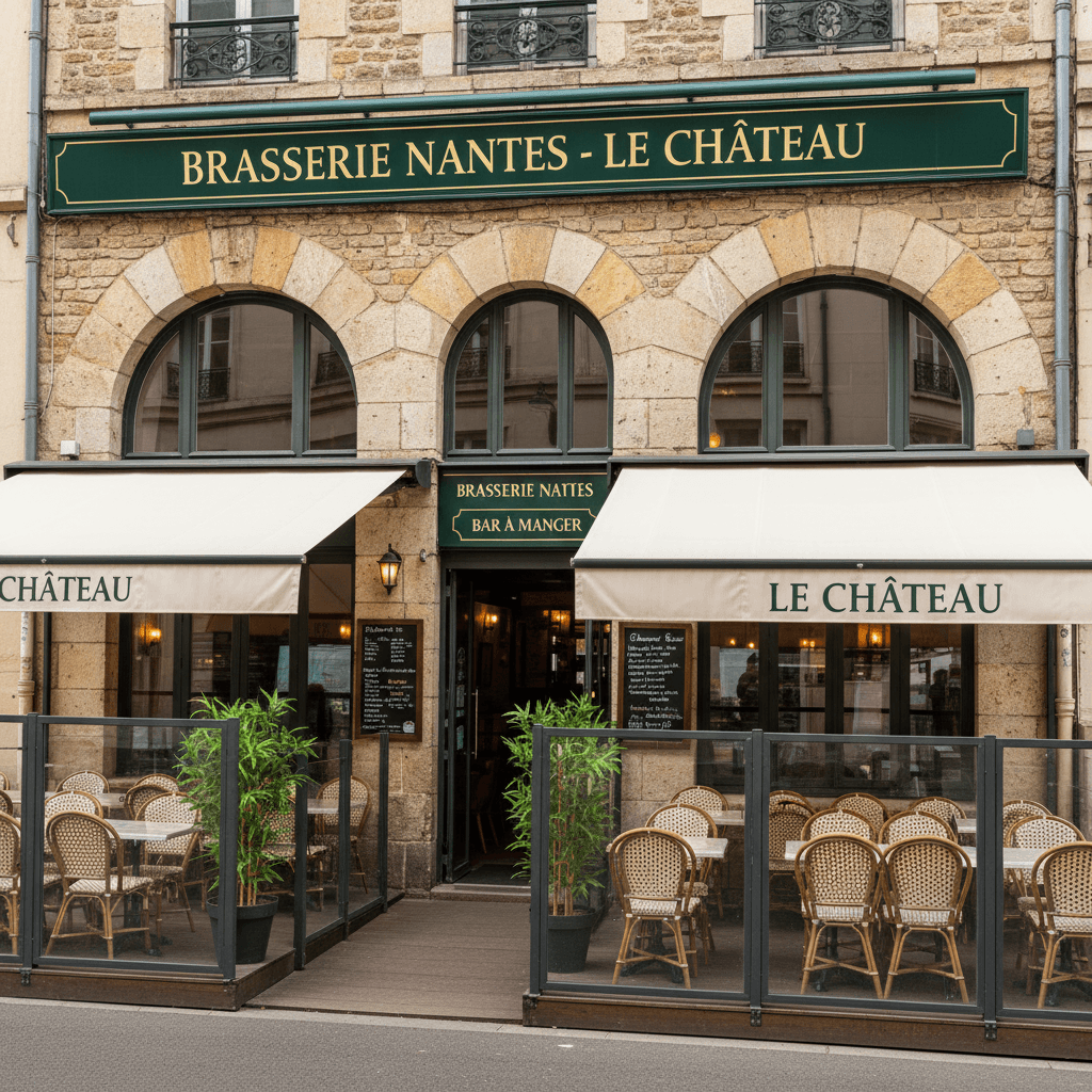 Bar-brasserie à Nantes : terrasse - licence IV