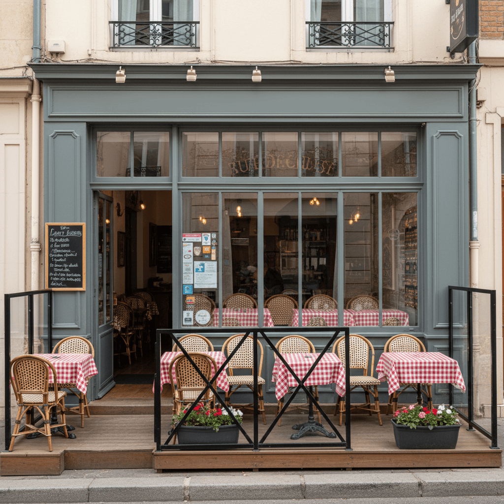 Restaurant à Nantes : terrasse