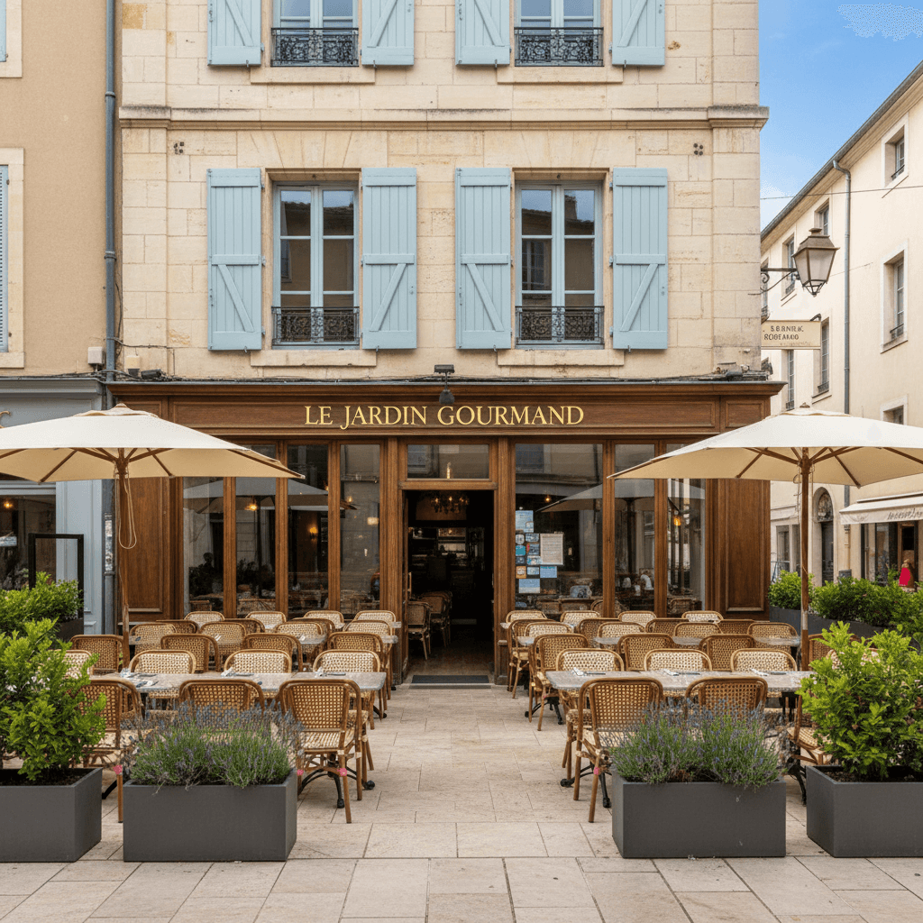 Restaurant 230m² à Montpellier : terrasse - licence IV