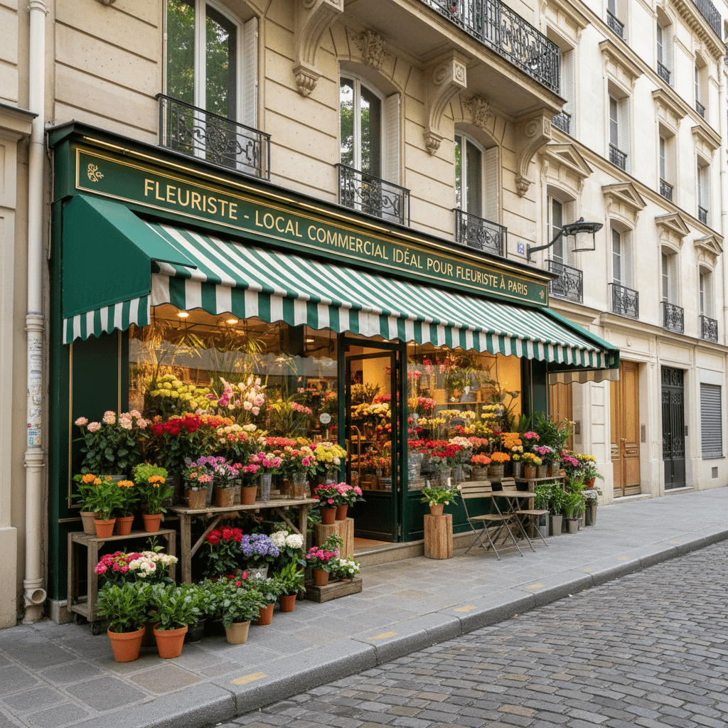 Local Commercial Idéal pour Fleuriste à Paris