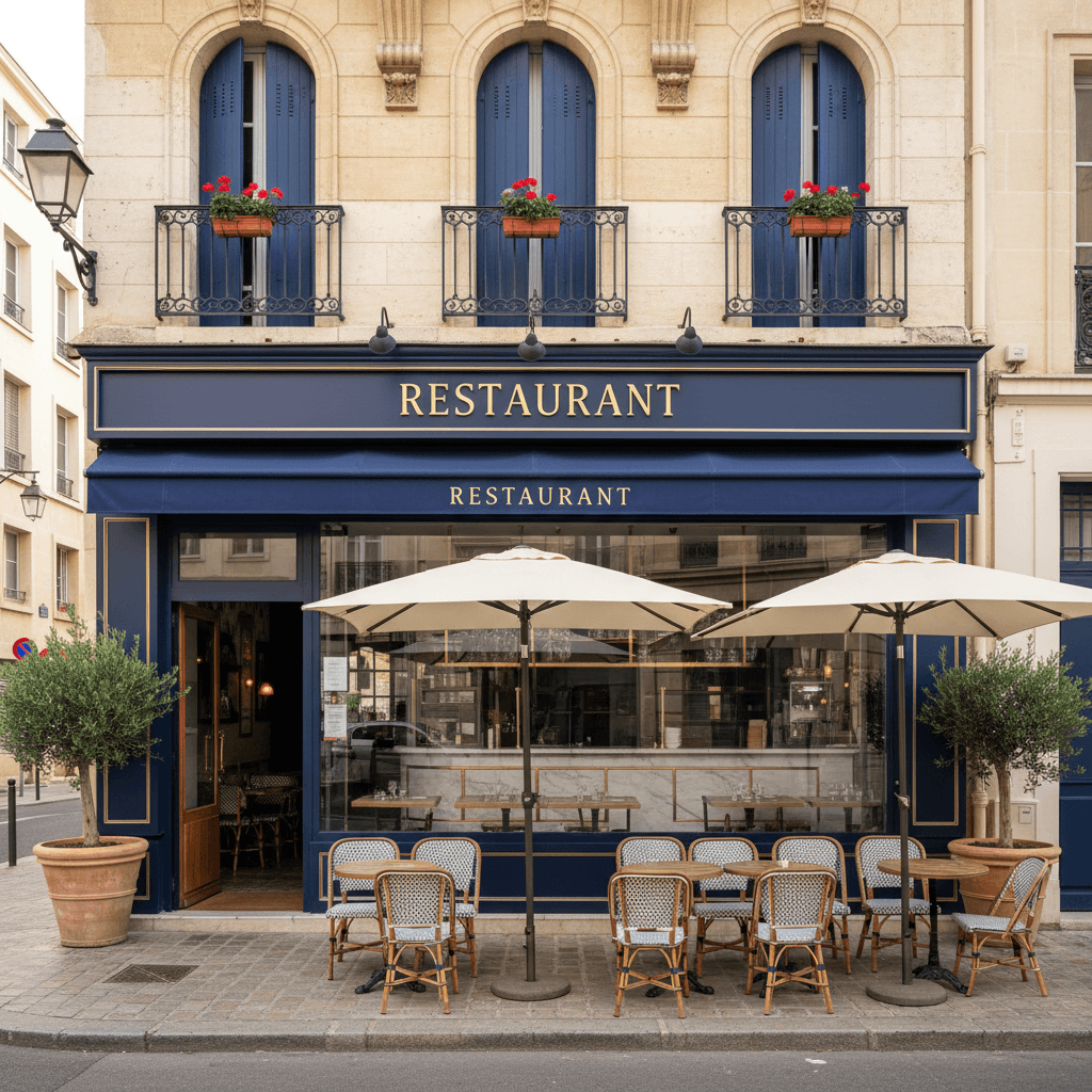 Restaurant 180m² à Marseille : terrasse - extraction