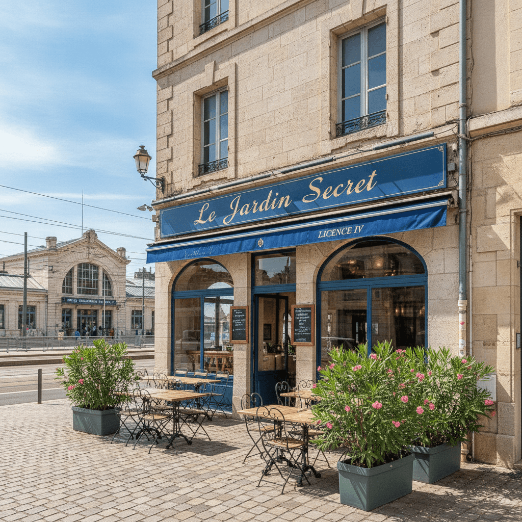 Restaurant 180m² à Montpellier : terrasse - licence IV