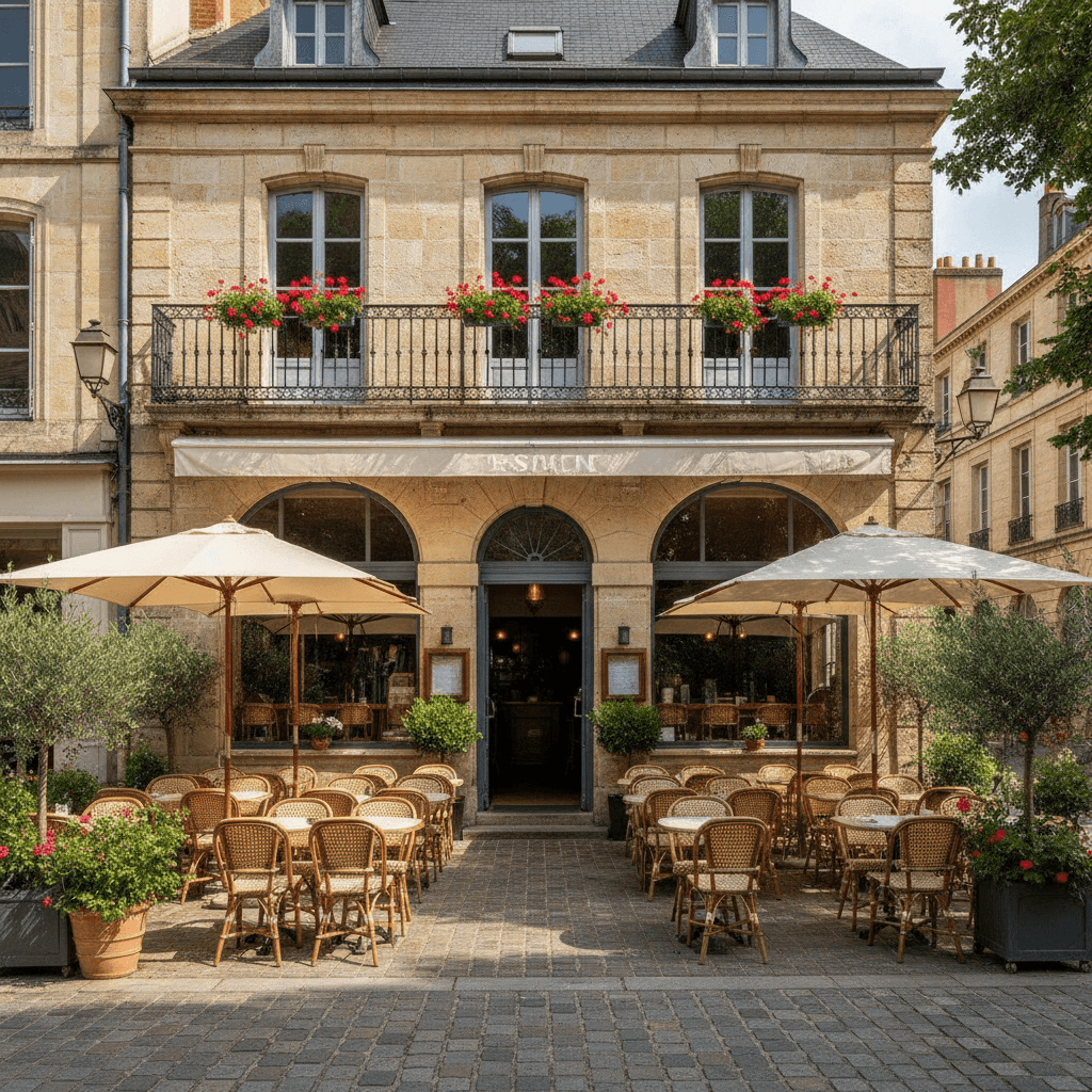 Restaurant 128m² à Dijon : terrasse - licence IV