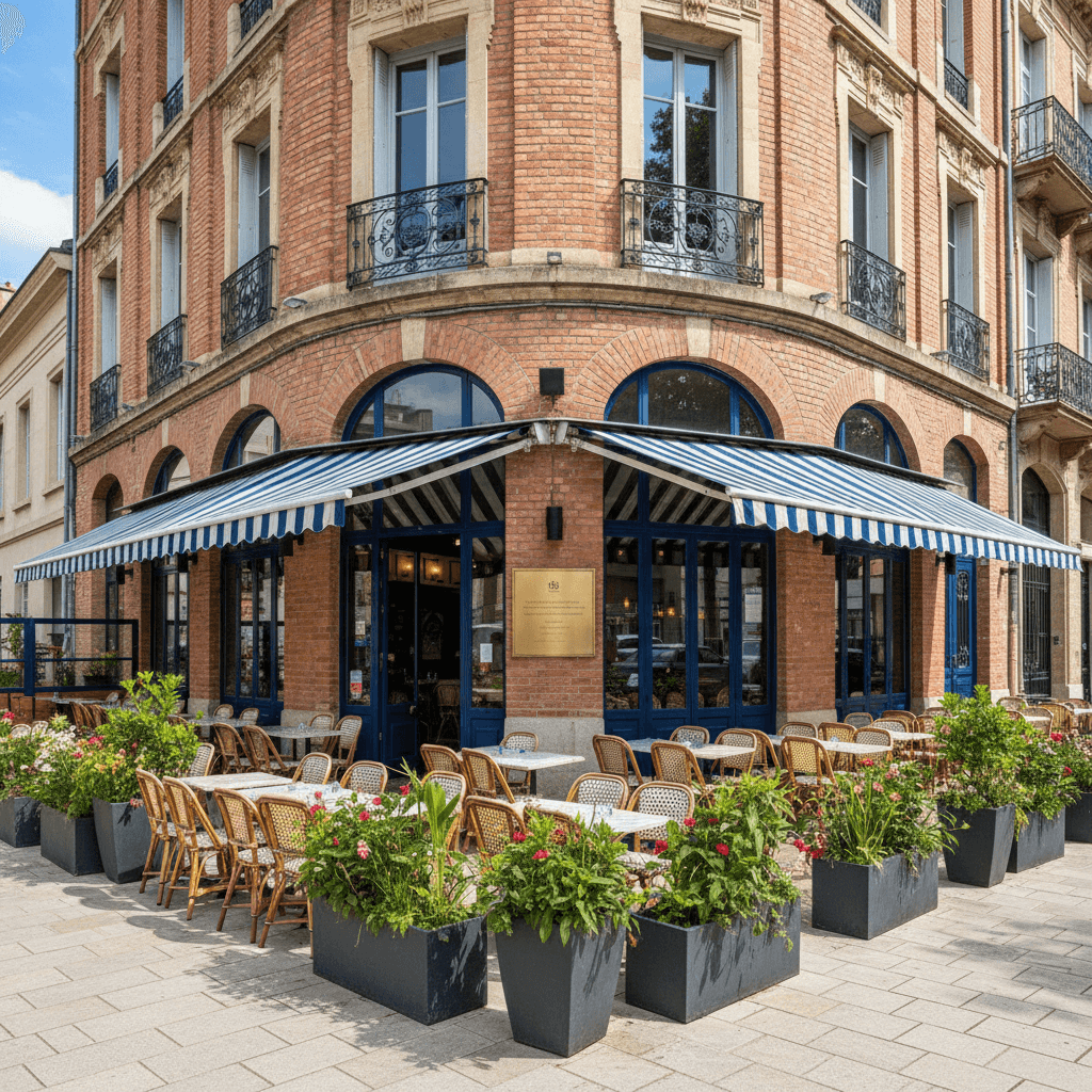 Restaurant à Toulouse : terrasse - licence IV