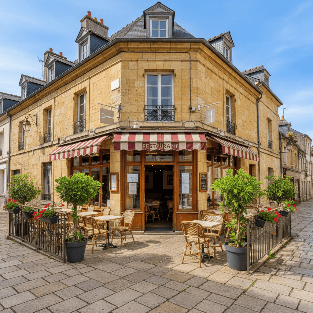 Restaurant à Angers : terrasse