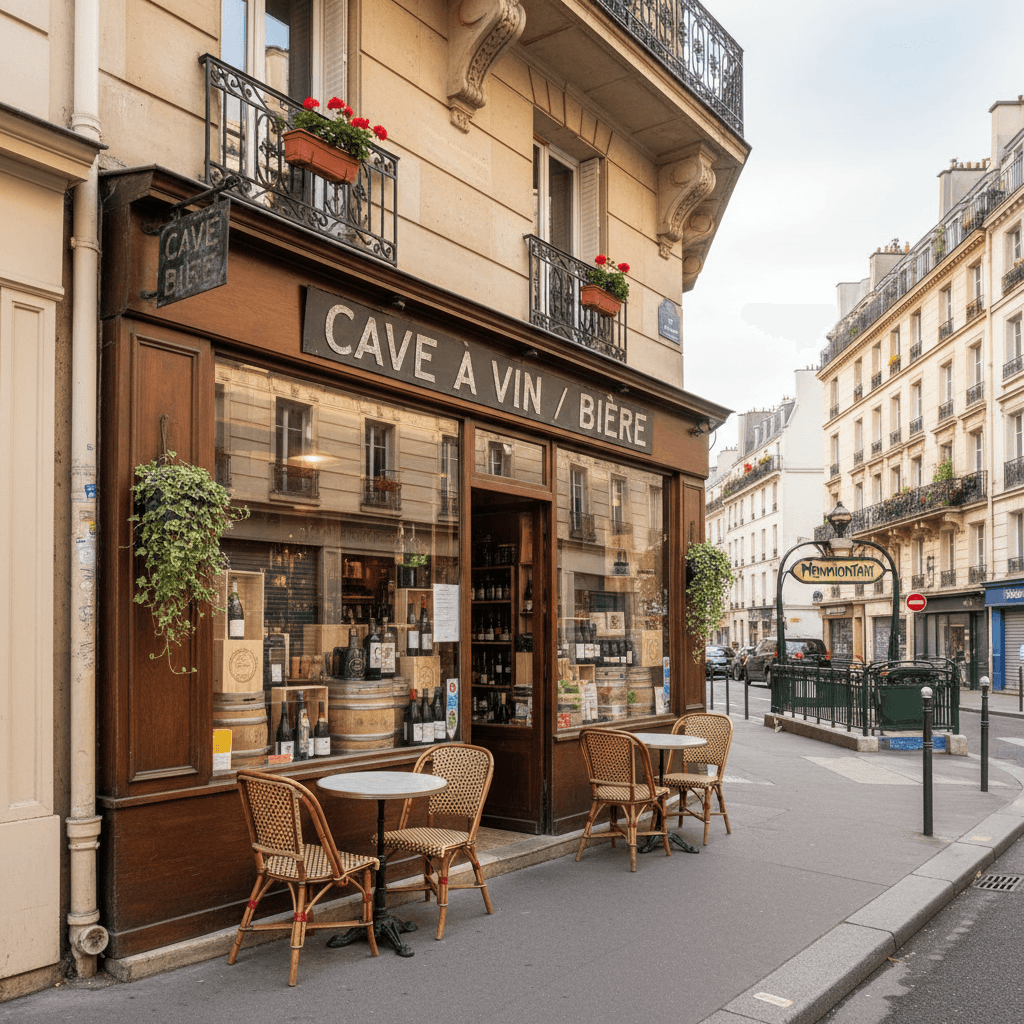 Cave à vin/bière à Paris, emplacement stratégique