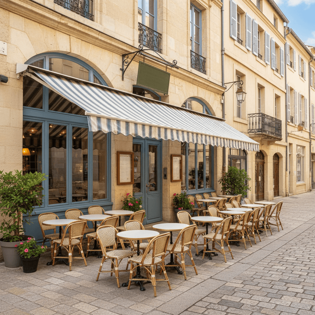 Restaurant à Montpellier : terrasse