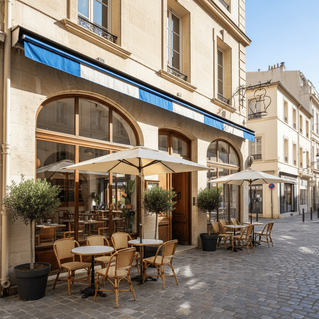 Restaurant 86m² à Marseille : terrasse - licence IV