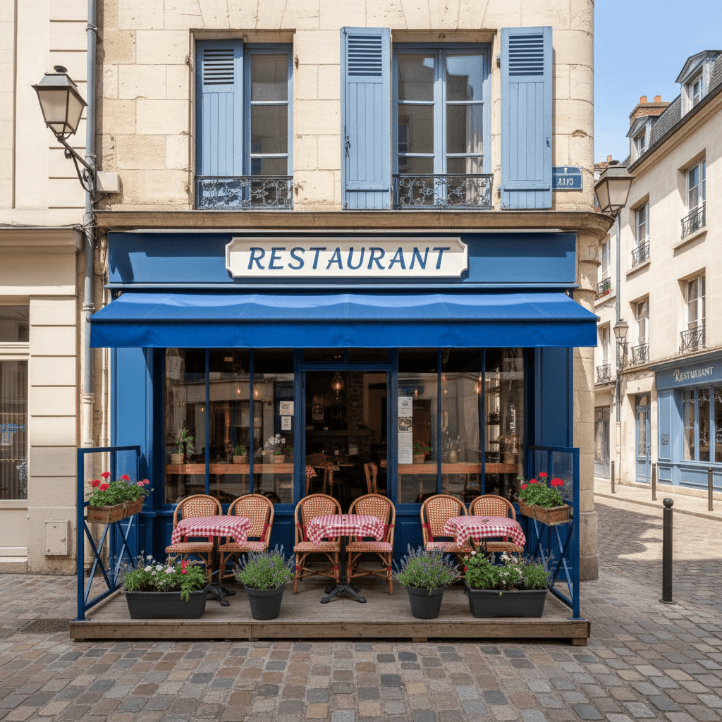 Restaurant à Nantes : terrasse - licence IV