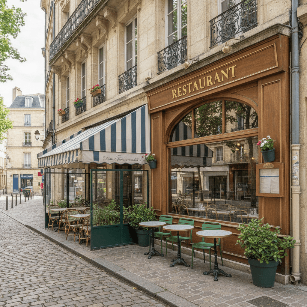 Restaurant 80m² à Bordeaux : extraction - climatisation
