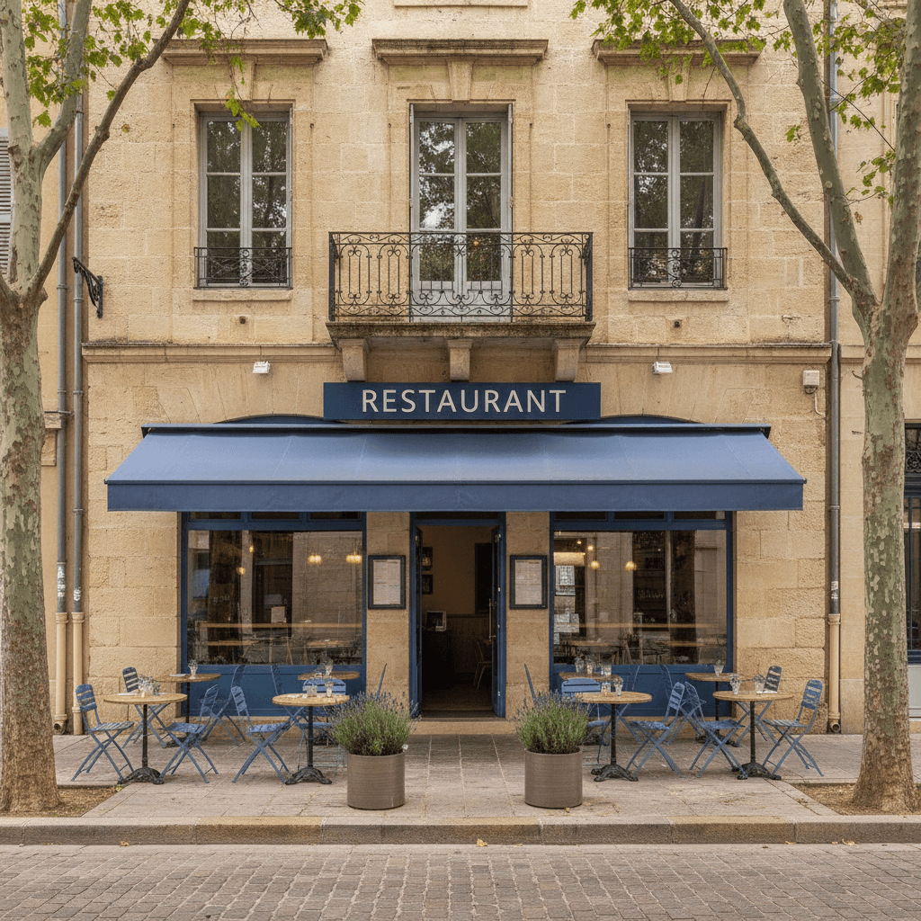 Restaurant 150m² à Aix-En-Provence : terrasse - licence IV