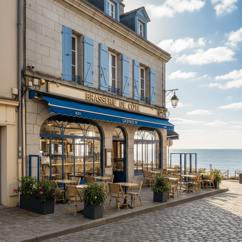 Bar-brasserie à Rennes : terrasse - licence IV