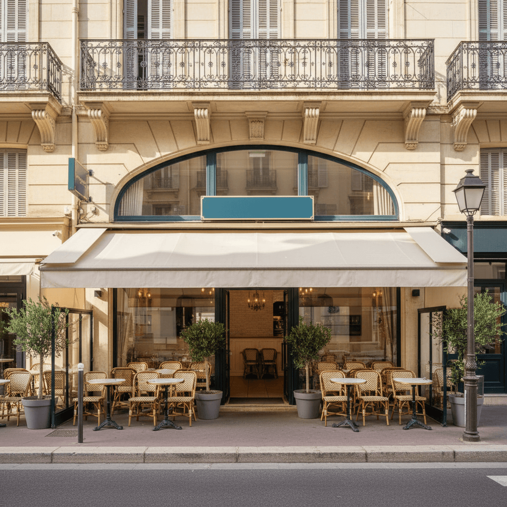 Restaurant 168m² à Nice : terrasse - licence IV