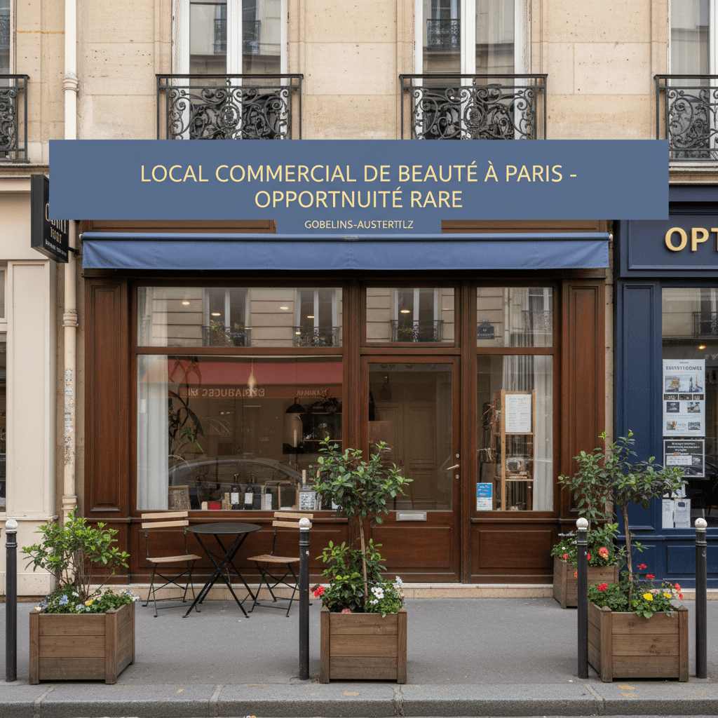 Local Commercial de Beauté à Paris - Opportunité Rare