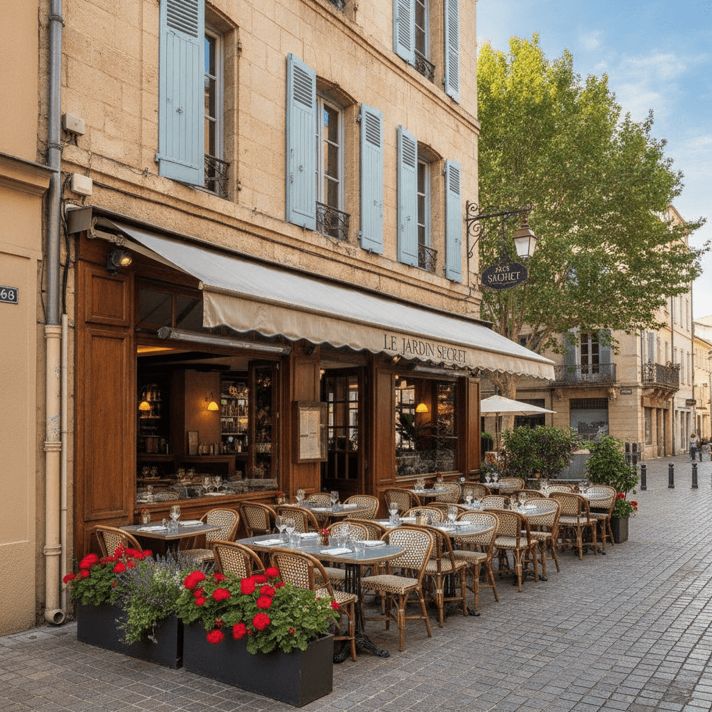 Restaurant 240m² à Montpellier : terrasse - extraction