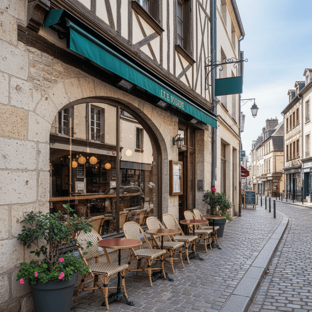 Restaurant 415m² à Rouen : extraction