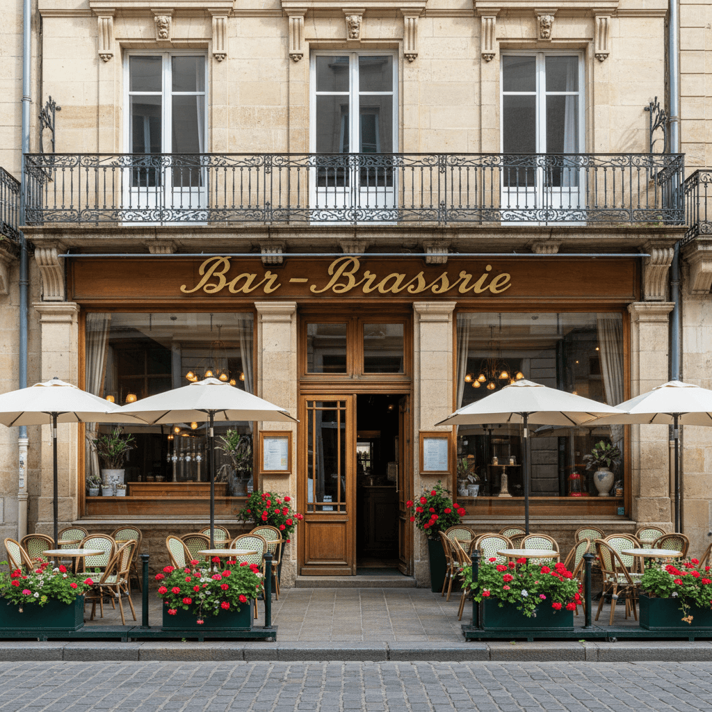 Bar-brasserie à Nantes : terrasse