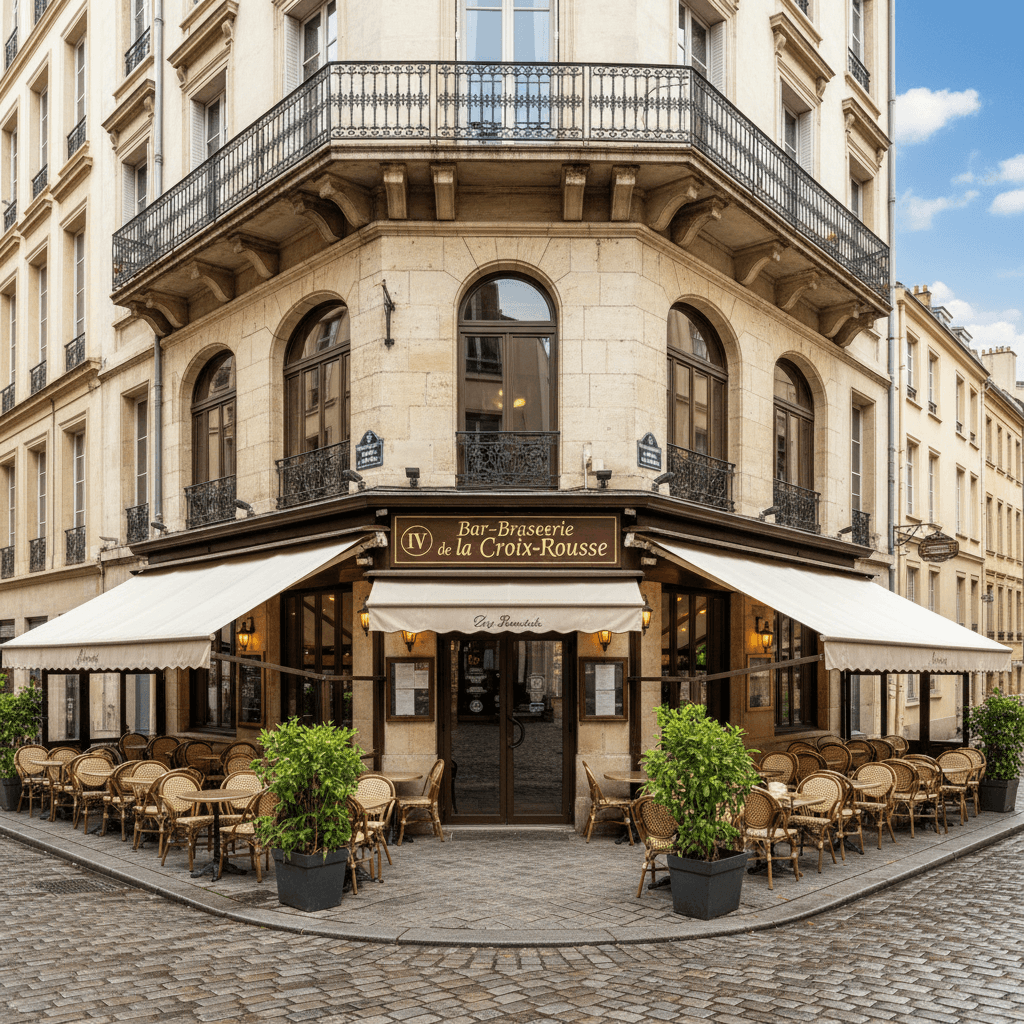Bar-brasserie à Lyon : terrasse - licence IV
