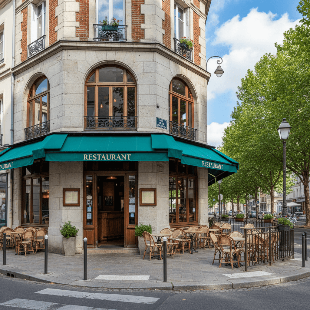 Restaurant 110m² à Lille : terrasse - licence IV