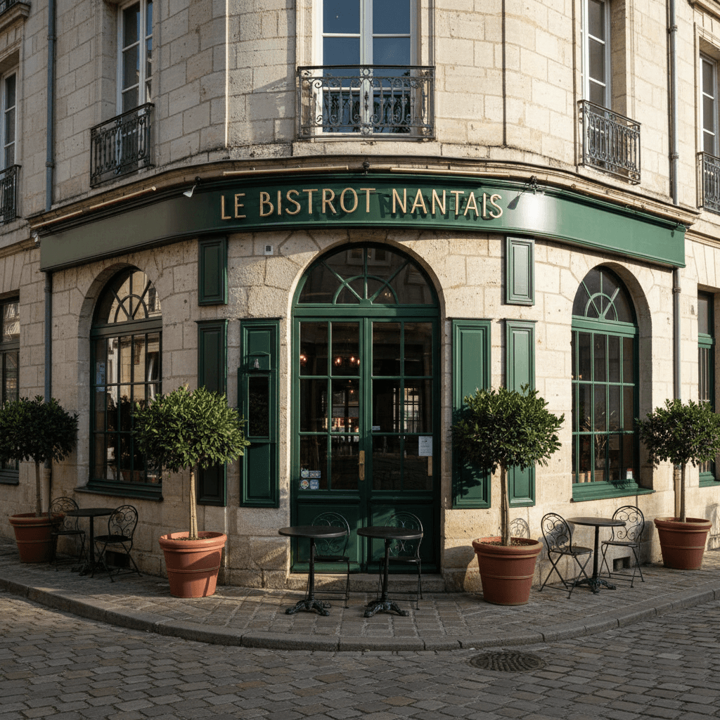 Restaurant 235m² à Nantes : terrasse - licence IV