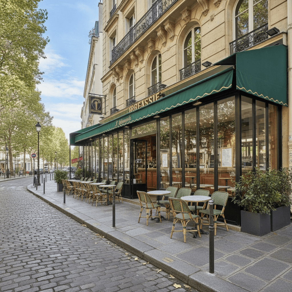 Bar-brasserie 95 couverts à Paris : licence IV - extraction