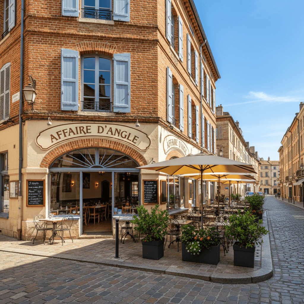 Restaurant à Toulouse : terrasse
