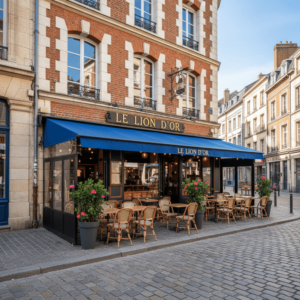 Restaurant 200m² à Lille : terrasse - licence IV