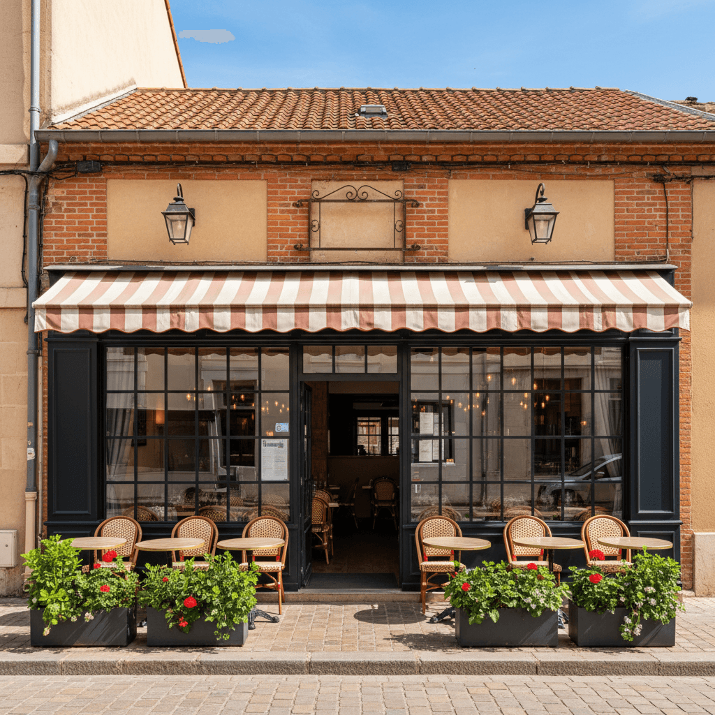 Restaurant 130m² à Toulouse : terrasse - licence IV