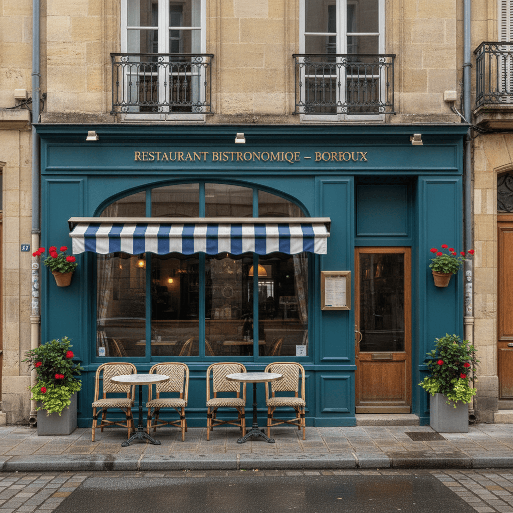 Restaurant 50m² à Bordeaux : extraction - cuisine équipée