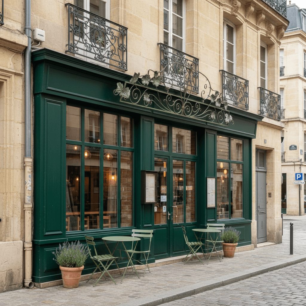 Restaurant à Bordeaux : terrasse - licence IV