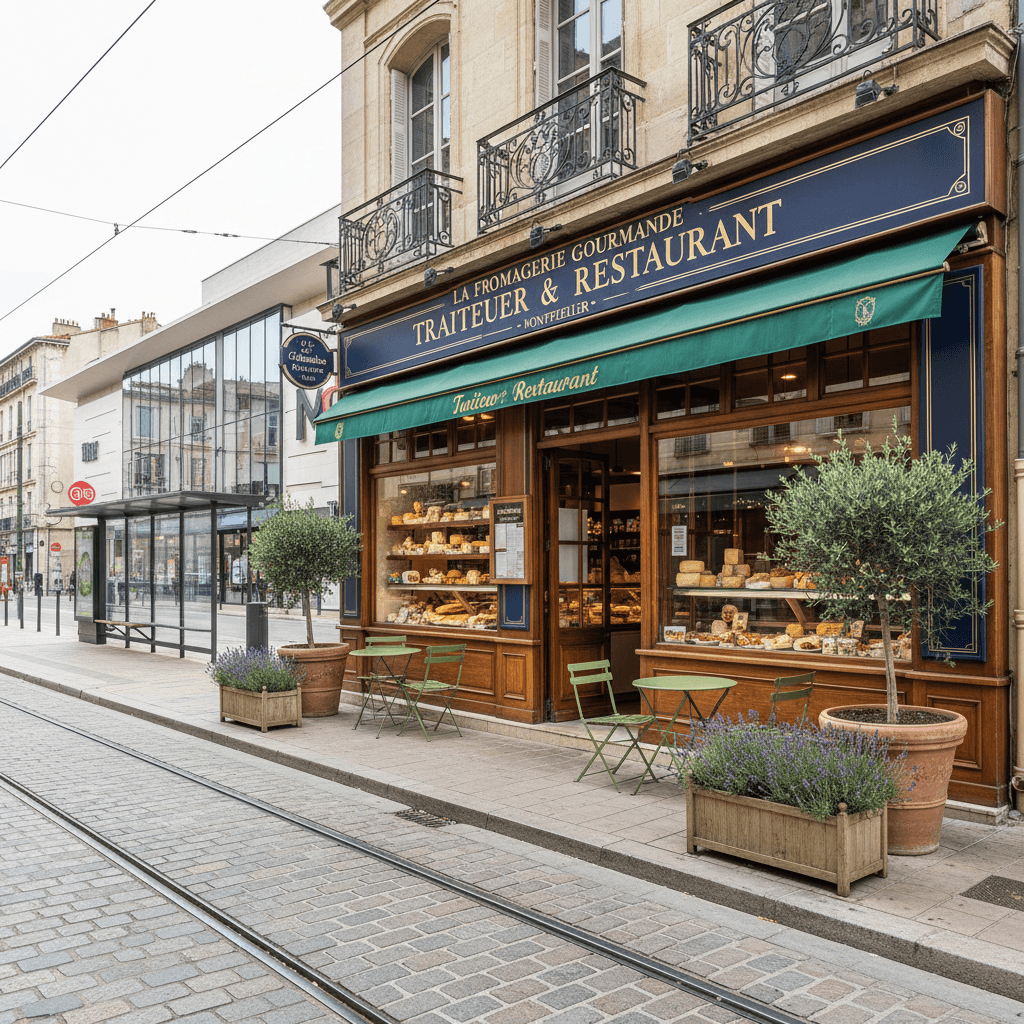Restaurant à Montpellier : terrasse - licence IV