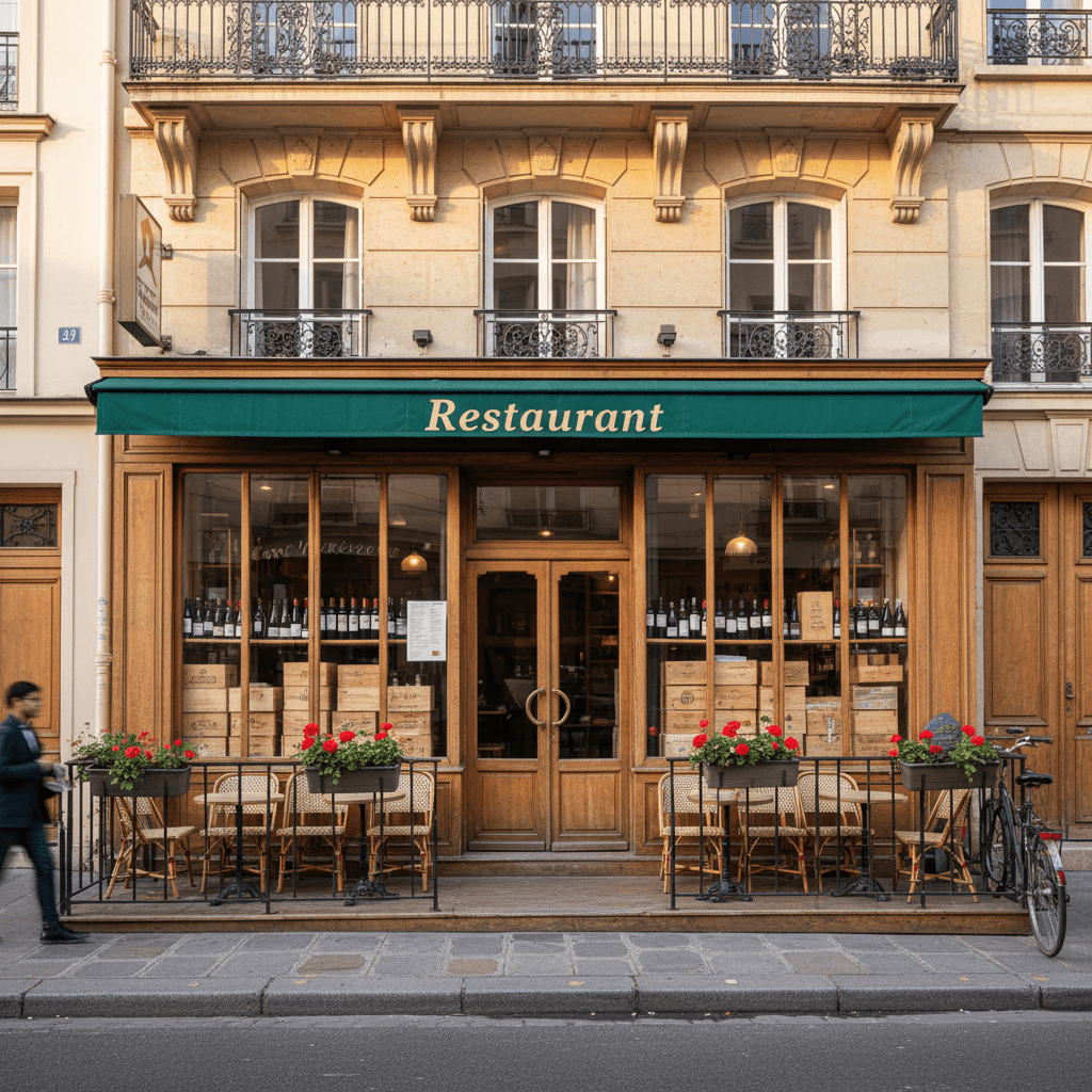 Restaurant 20 couverts à Paris : cave/réserve en liquidation judiciaire