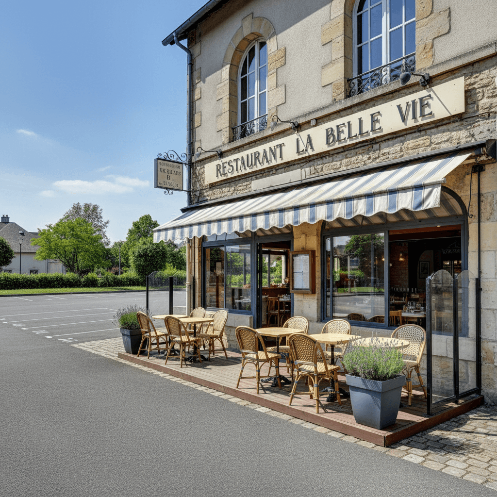Restaurant à Angers : terrasse - licence IV