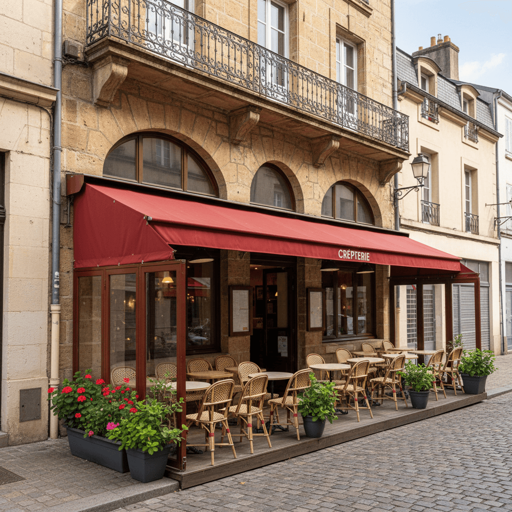 Restaurant 200m² à Angers : terrasse - licence IV