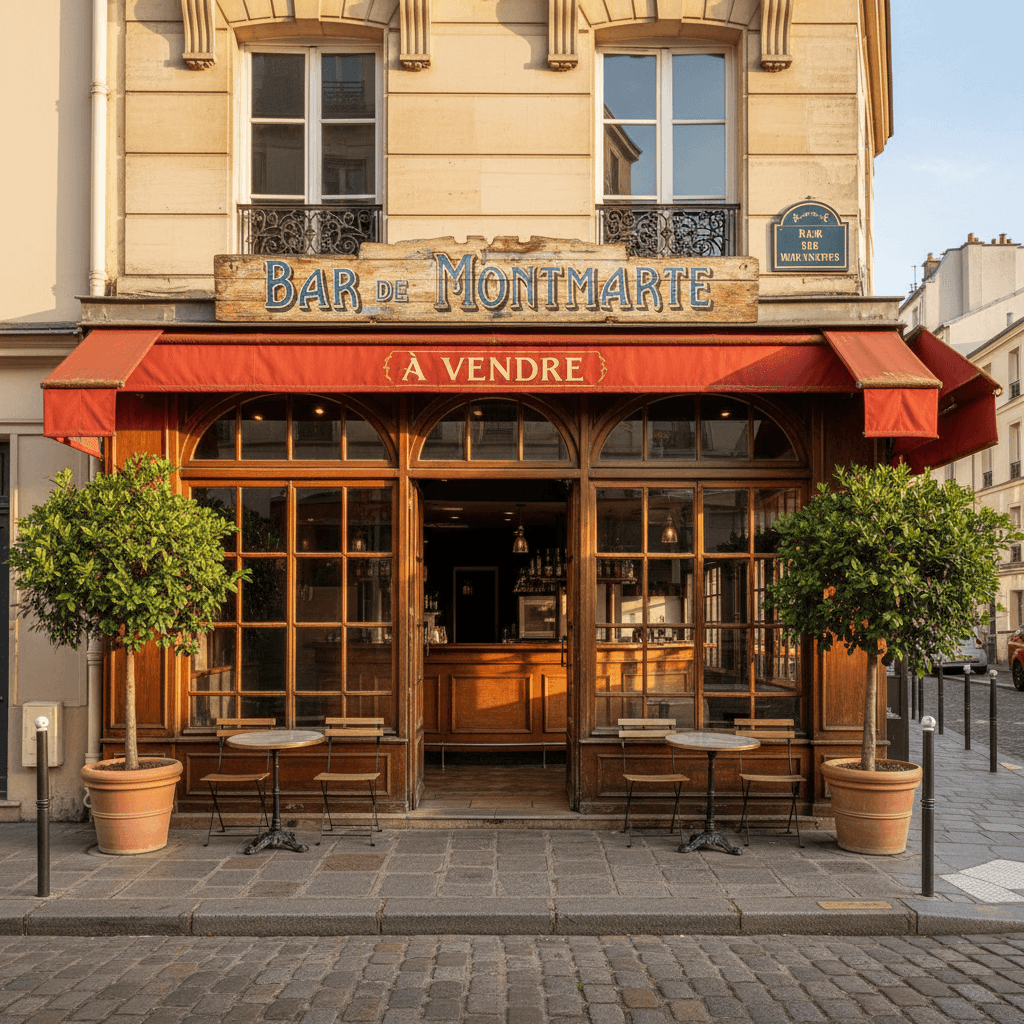 Bar à Vendre au Cœur de Montmartre, Paris