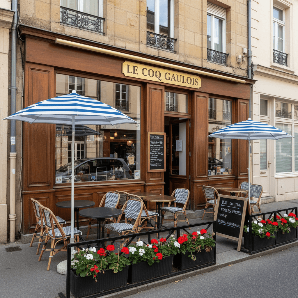 Bar-brasserie 75m² à Nantes : terrasse - licence IV