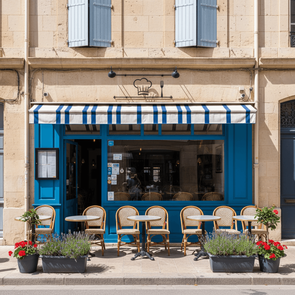 Restaurant 40m² à Marseille : terrasse - licence IV