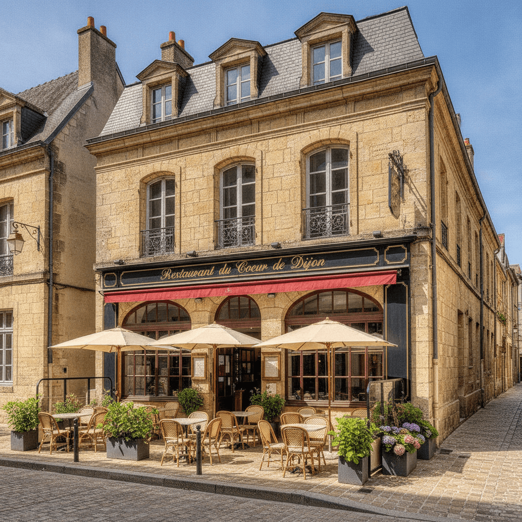 Restaurant 500m² à Dijon : terrasse - licence IV