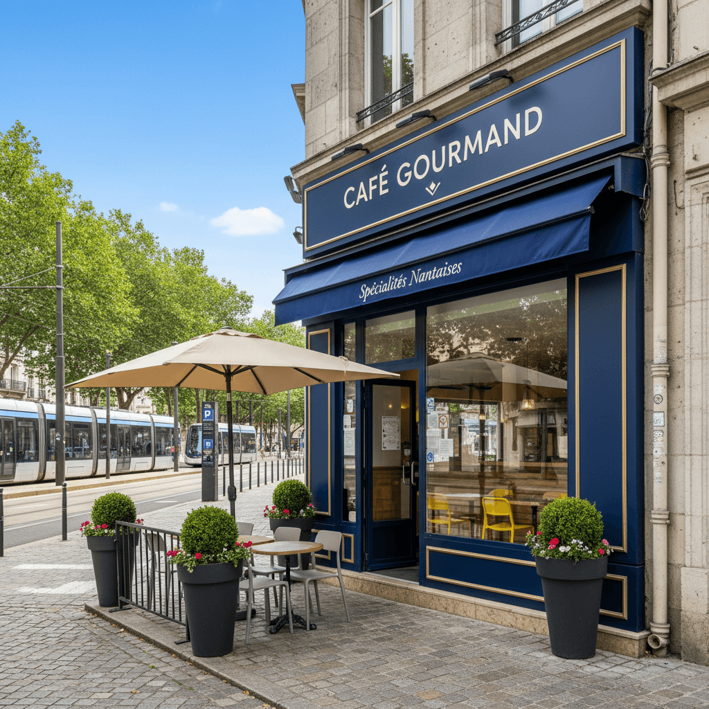 Fast-food 60m² à Nantes : extraction - cuisine équipée