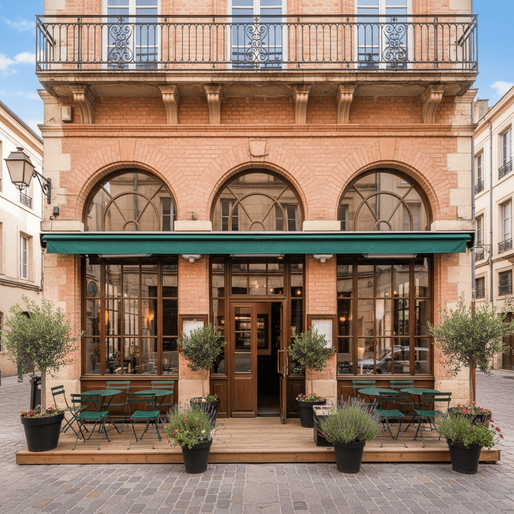 Restaurant à Toulouse : terrasse - licence IV