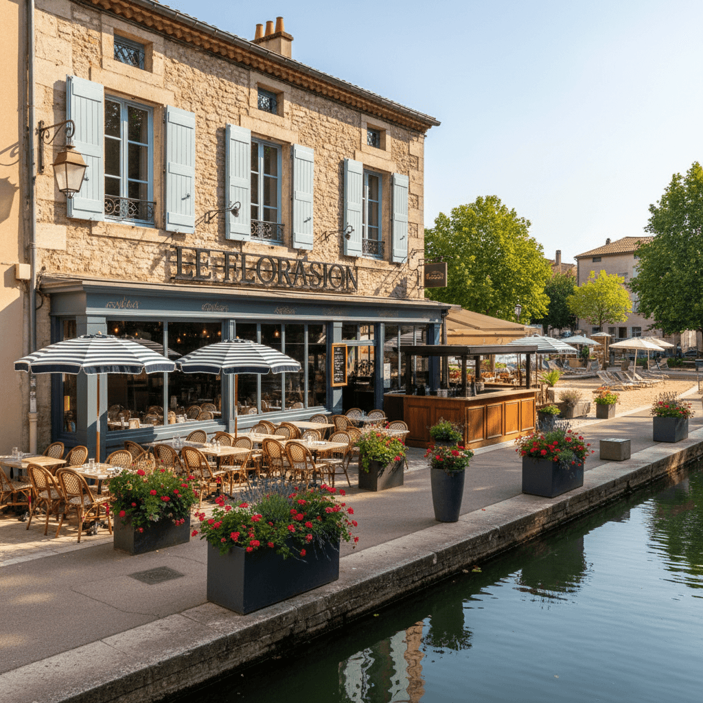 Restaurant 143m² à Montpellier : terrasse - licence IV