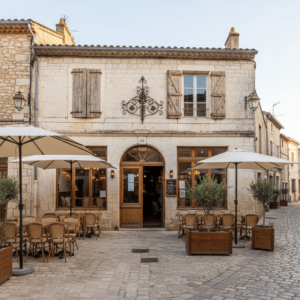 Bar-brasserie 227m² à Montpellier : terrasse - licence IV